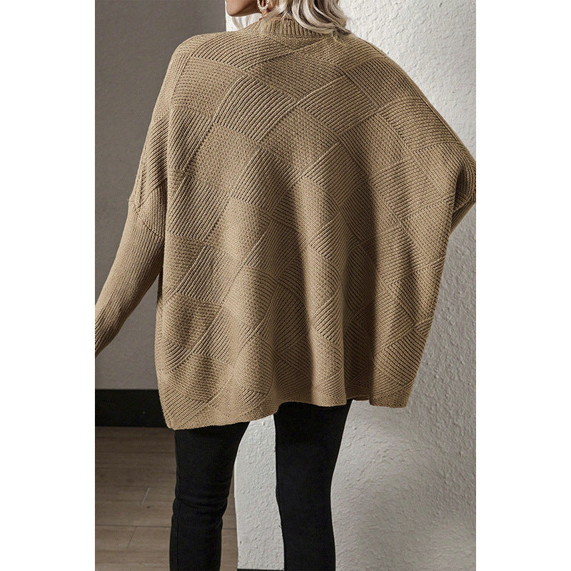 Pull Oversize Texturé Femme