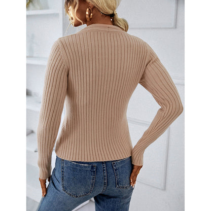 Pull Fin Femme Manches Longues