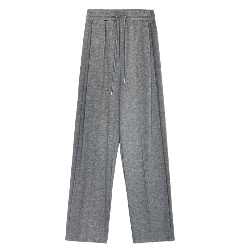 Pantalon Large Décontracté Femme Taille Élastique